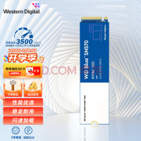 西部数据（WD） Blue SN570 NVMe SSD固态硬盘 M.2接口（NVMe协议） SSD固态硬盘（+螺丝钉 套装版） 1TB