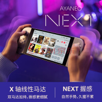 AYANEO NEXT Pro性能猛兽AMD5825U Windows掌上游戏机戴心 深空银32GB+2TB 单机标配 中国大陆
