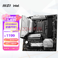 ΢(MSI)MAG B660M MORTAR WIFI DDR4 Ȼڵ ֧CPU 12400 /12400F/12700(INTEL B660/LGA 1700)