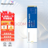 西部数据（WD） Blue SN570 NVMe SSD固态硬盘 M.2接口（NVMe协议） SSD固态硬盘（+螺丝钉 套装版） 1TB