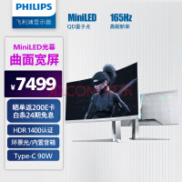  34Ӣ MiniLED WQHD HDR1400 165Hz  HDMI2.1 羺ʾ Ϸֱ34M2C7600MV