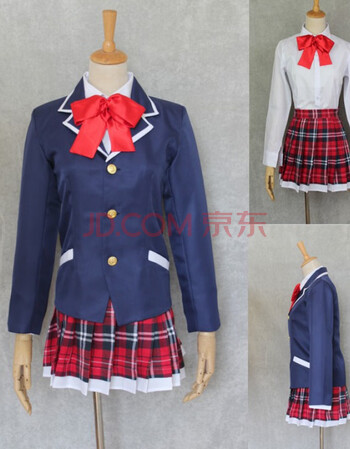 []中二病也要谈恋爱cos 小鸟游六花 校服 cosplay制服2020 外套 裙子