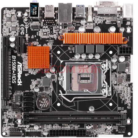 華擎科技(asrock)b150m-hds主板 ( intel b150/lga 1151 )