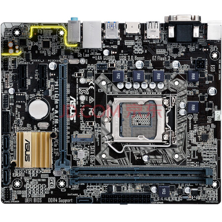 華碩(asus)h110m-a m.2 主板 ( intel h110/lga 1151 )