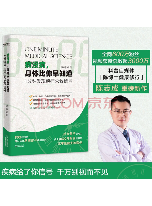 病没病，身体比你早知道：1分钟发现疾病求救信号