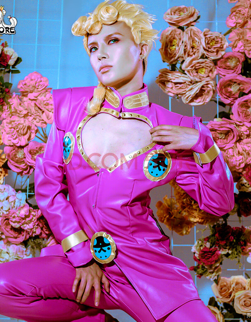 携鱼 漫创 jojo的奇妙冒险:黄金之风cos 乔巴拿 cosplay服装男2020 女