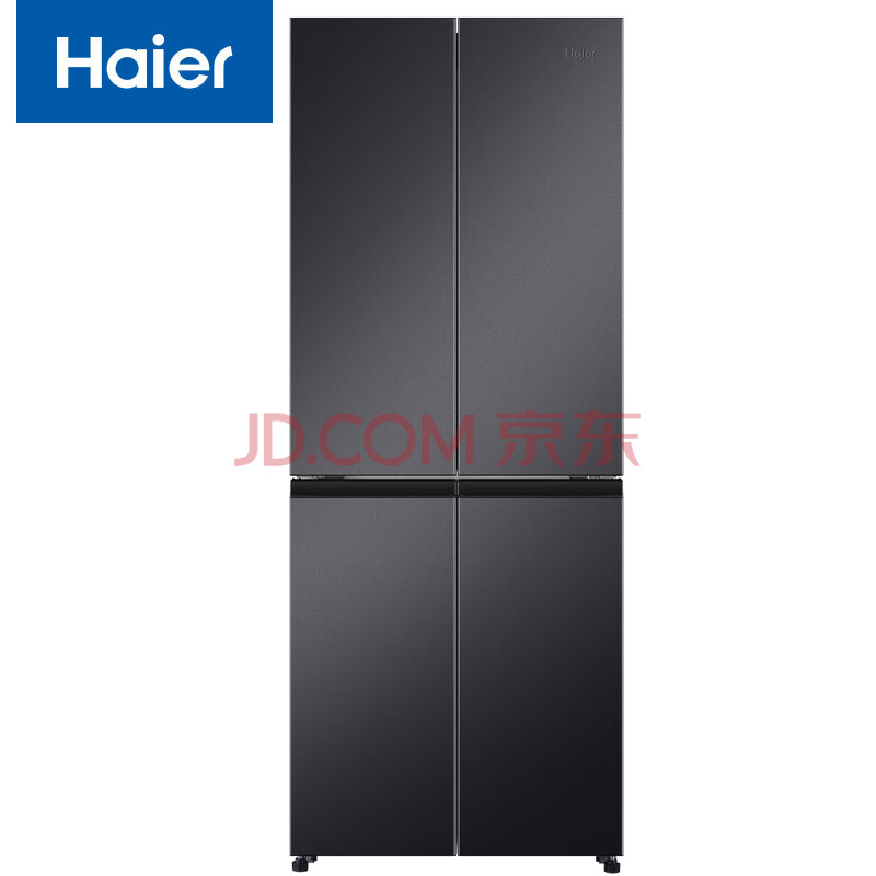 海尔 (Haier) 401升双变频风冷无霜四门十字对开门超薄家用电冰箱净味一级能效超大容量BCD-401WLHTDEDSDU1