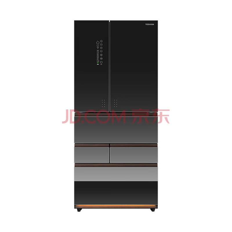 ��֥��TOSHIBA���������573���������ʳ�����ζ˫ϵͳ�Զ��Ʊ��������ܴ����GR-RM602WI-PG1B1��ҹ��