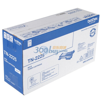
                                                                                兄弟（brother）TN-2225 黑色墨粉盒（适用2240D/2250DN/7360/7470D）                