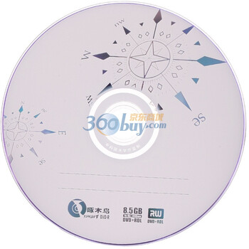 啄木鸟 DVD+R DL 8速 8.5G  单面双层 10片桶装 刻录盘