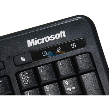 微软（Microsoft）键鼠套装 灵巧套装600 黑色