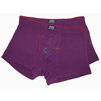 ko1男士木代尔平角内裤2条装紫色xl