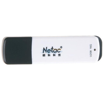 Netac 朗科 U208 简约型U盘 优盘（16GB、写保护）