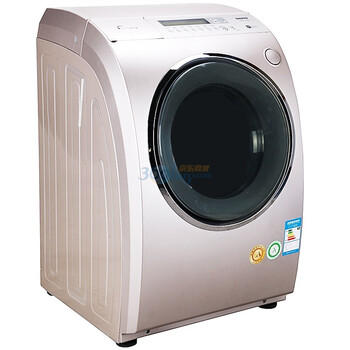 三洋(sanyo) xqg60-l832bcx 6公斤 变频系列滚筒洗衣机(亚光金)