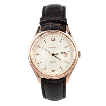 依时名表(easman)1961m-rw 皮带机械系列 男表 玫瑰金【图片 价格