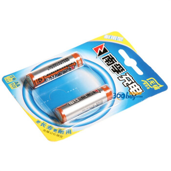 
                                                                                南孚(NANFU)5号充电电池2粒 镍氢耐用型1600mAh 适用于玩具车/血压计/挂钟/鼠标键盘等 AA                