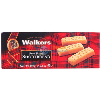 Walkers 沃尔克斯 指型黄油酥饼 150g*3盒