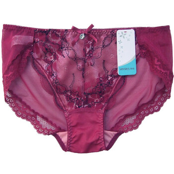 venies 芬怡 华美邂逅中低腰三角0075 d70暗红色 xl