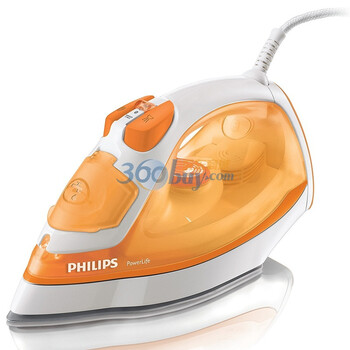 飞利浦（Philips）电熨斗 GC2960/02 蒸汽电熨斗（橙色）