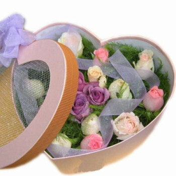 花集 鲜花 爱慕之星 16枝玫瑰 非节日时间【图片 价格 品牌 报价】-京