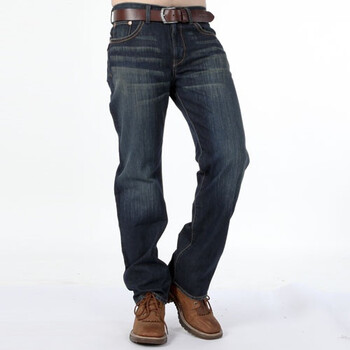 第五街 5th street 男装经典怀旧直筒牛仔裤617113 105怀旧蓝 32