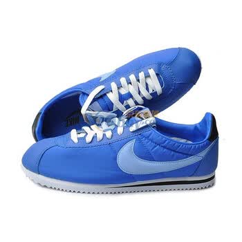 男士跑步鞋 classic cortez light nylon cf 433175-403 蓝色 44