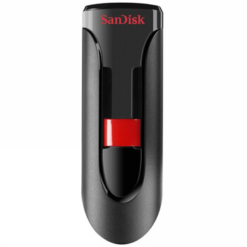 闪迪（SanDisk）酷悠（CZ60）64GB U盘 黑红