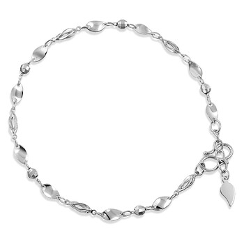 金马珠宝 千足钯金白金饰品 女款手链 pd999sl0025