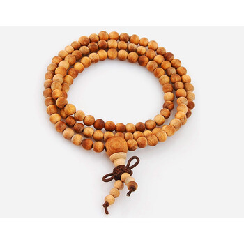 有礼啦 印度小叶檀香佛珠手链 女款 时尚女性饰品女友生日礼物