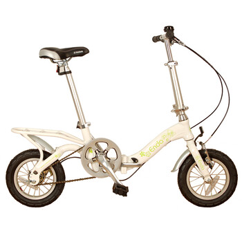 恩达(enda)自行车 翔云12a-b型12吋铝合金折叠自行车 12拉丝银色 12吋