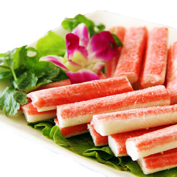 唐人基 火锅蟹柳10条/袋 比普通蟹柳好吃澳门豆捞菜品