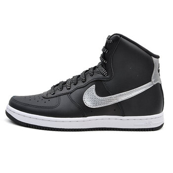 nike耐克 女 525395-002 空军一号蛇纹logo耐磨牛皮高帮运动文化鞋