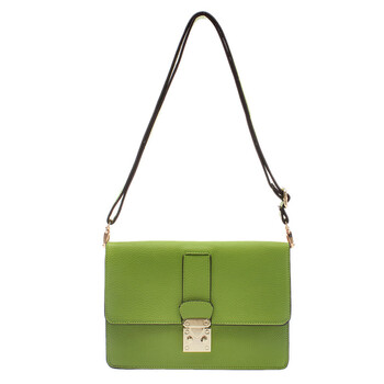 韩都衣舍hstyle 韩版2013夏季新款纯色包盖式单肩包ke2355⑨⑧ 绿色