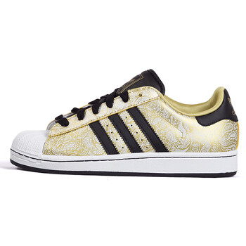 阿迪达斯 adidas 三叶草 superstar 金色浮夸 g63095 金色 37