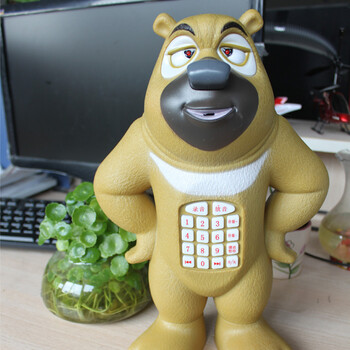 铠伦玩具 熊出没熊大熊二益智儿童早教玩具 录音触摸故事机 熊二