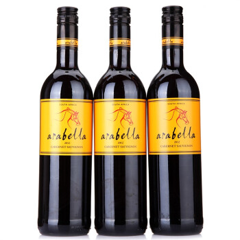 arabella 艾瑞贝拉 莎瑞思 干红葡萄酒 750ml*6瓶