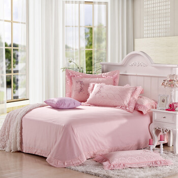 【京品年货】玫琳凯家纺"馨恋"四件套 韩版四件 结婚婚庆四套件 多