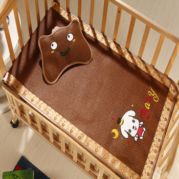 养鹅人凉席藤席儿童席子新品 宝宝席 60*120