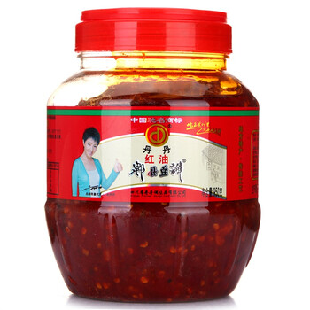 丹丹酱料红油郫县豆瓣酱950g辣椒酱炒菜拌面川菜调料调味品四川特产