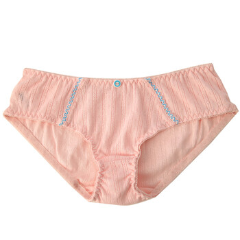 可娃衣 碧波荡漾少女纯棉三角裤学生内裤(2条装)颜色随机发货 hs11s1