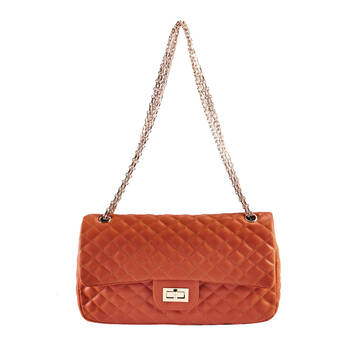 保罗名莎 polominsa 2013新款女式单肩包 617-2061橙色 - 京东触屏版