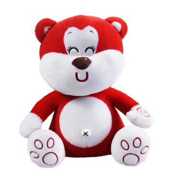 誉航 智慧熊 早教先锋 儿童礼物 毛绒玩具皮皮熊 红色(单只) 购买35
