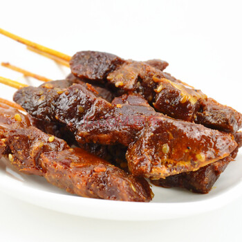 产地直销 西藏特产 珠峰牧场 牦牛肉串 30g