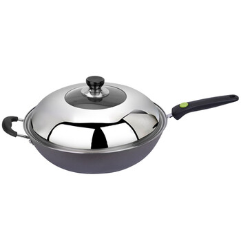 
                                        美厨（maxcook）精铸铁锅34cm TG-134（带盖 可用电磁炉 无涂层 可用铁铲）                