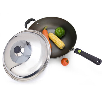 
                                        美厨（maxcook）精铸铁锅34cm TG-134（带盖 可用电磁炉 无涂层 可用铁铲）                