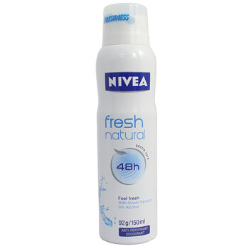 nivea妮维雅爽身香体止汗喷雾150ml 海洋自然清新持久留香