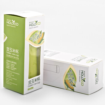 哈乐依可男士女士时尚办公室水杯LY-004/5/6 个性微保温杯子 玉米杯 绿色 400ml