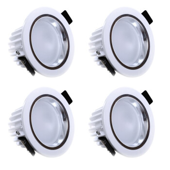 THTF  清华同方 标准型 LED一体化筒灯 3W 白光 WB25I0DL03W01 四支装