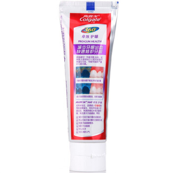
                                        
                                                            高露洁（Colgate）360°新品 专业护理双锌卓效护龈 烟酰胺 牙膏140g 清新口气                