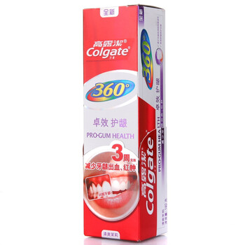 
                                        
                                                            高露洁（Colgate）360°新品 专业护理双锌卓效护龈 烟酰胺 牙膏140g 清新口气                